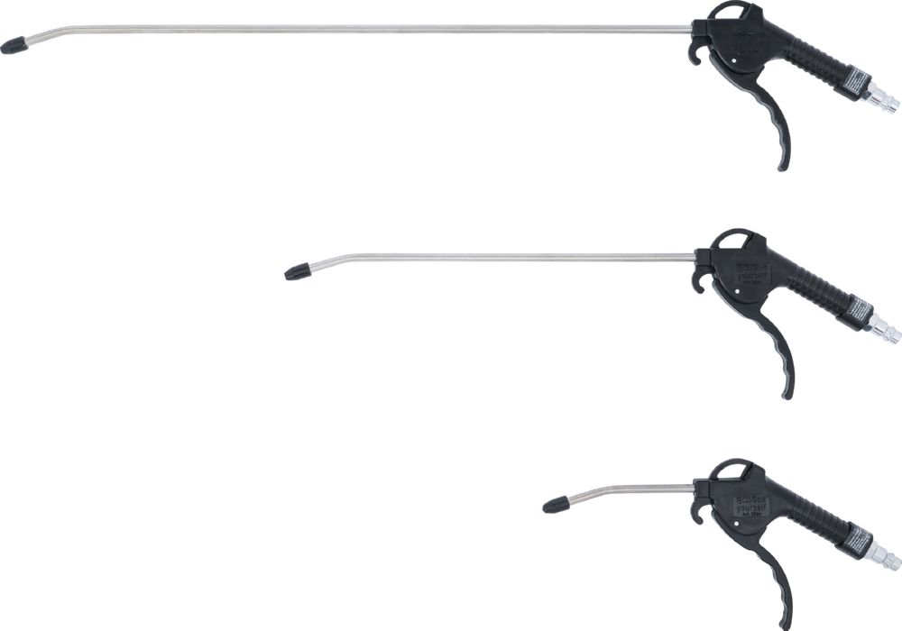 Produktbild BGS Diy Druckluft Ausblaspistolen Satz 110 / 300 / 500 mm 3 teilig bild 5