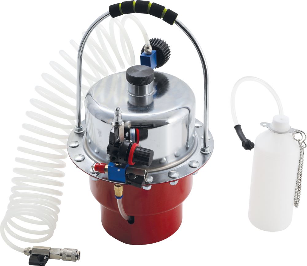 Produktbild BGS Diy Druckluft Bremsenentlüfter und Adapter Satz 17 teilig bild 2