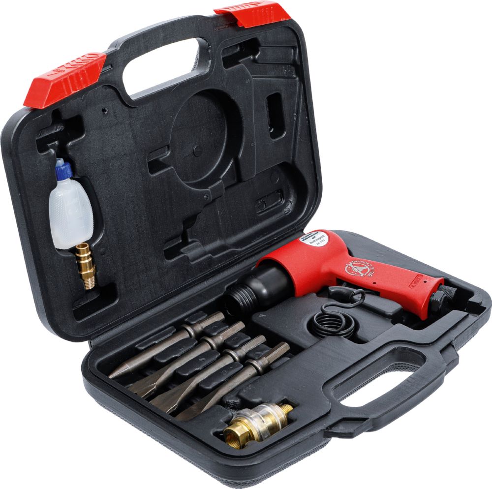 Produktbild BGS Diy Druckluft Meißelhammer mit Werkzeugsatz 8 teilig bild 3