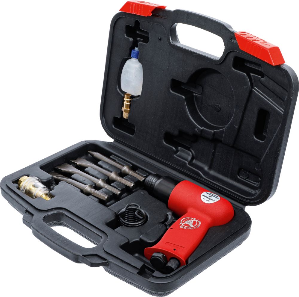 Produktbild BGS Diy Druckluft Meißelhammer mit Werkzeugsatz 8 teilig bild 4