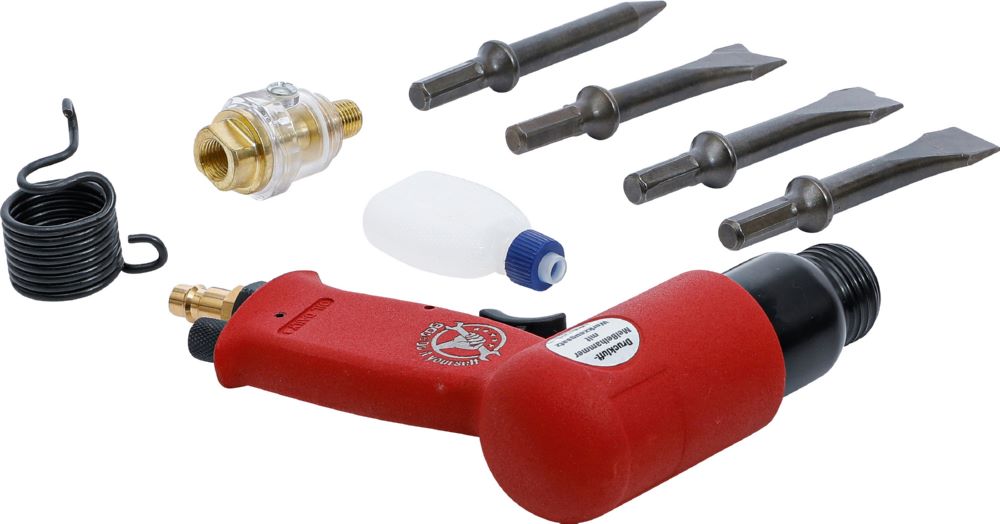 Produktbild BGS Diy Druckluft Meißelhammer mit Werkzeugsatz 8 teilig bild 7