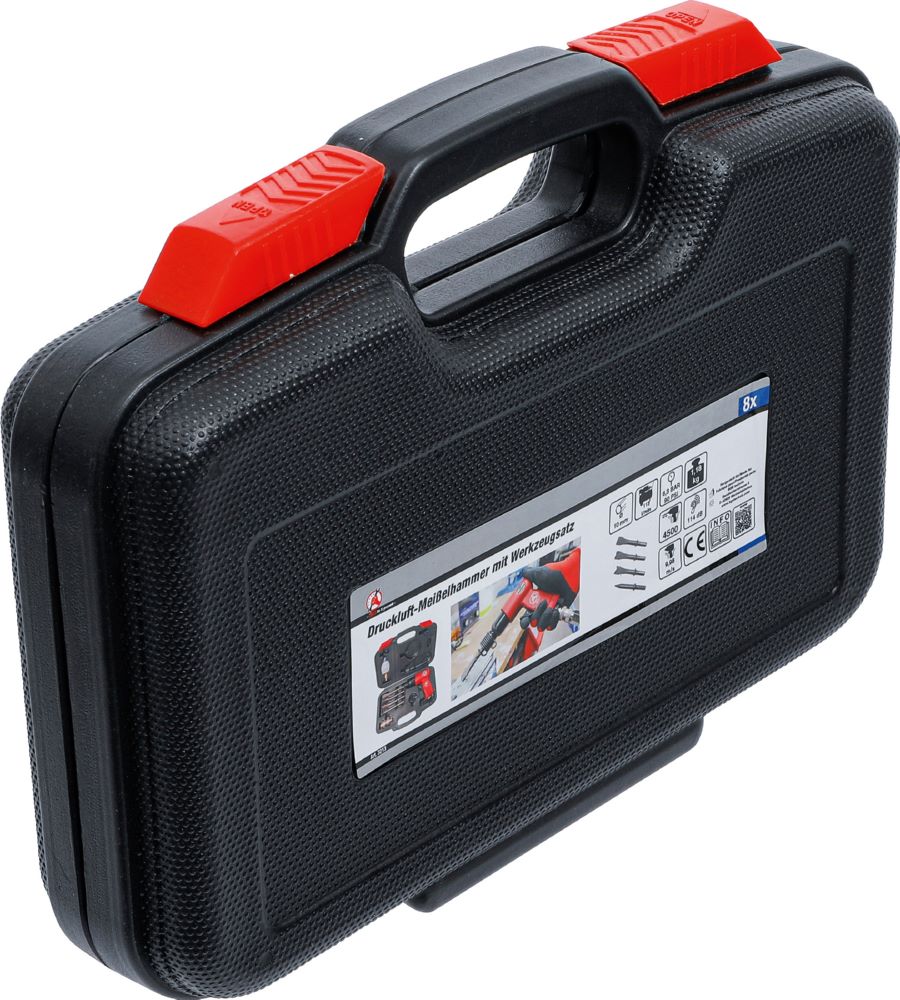 Produktbild BGS Diy Druckluft Meißelhammer mit Werkzeugsatz 8 teilig bild 9