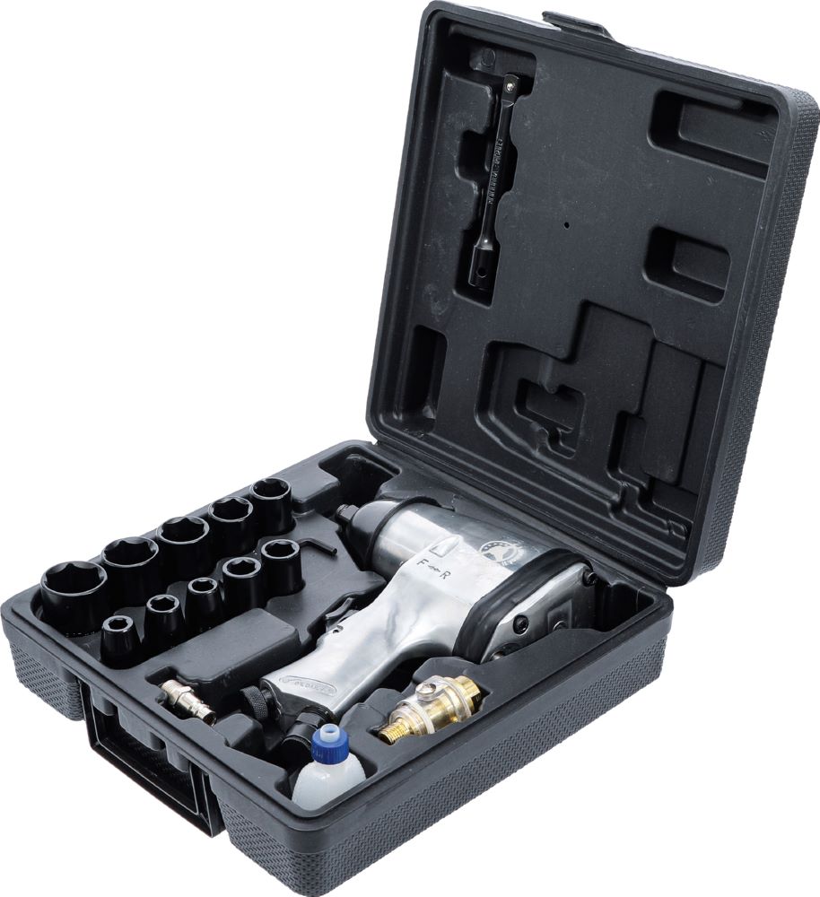 Produktbild BGS Diy Druckluft Schlagschrauber 12,5 mm 1/2 Zoll 312 Nm 16 teilig bild 4