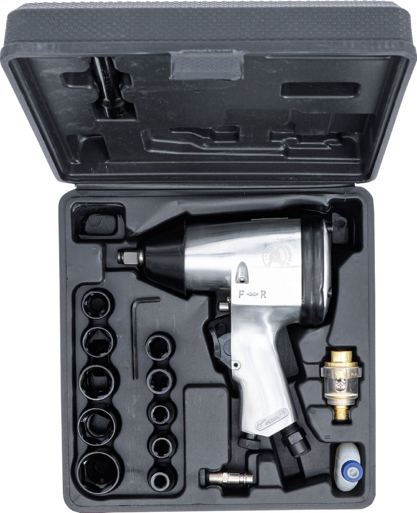 Produktbild BGS Diy Druckluft Schlagschrauber 12,5 mm 1/2 Zoll 312 Nm 16 teilig bild 5