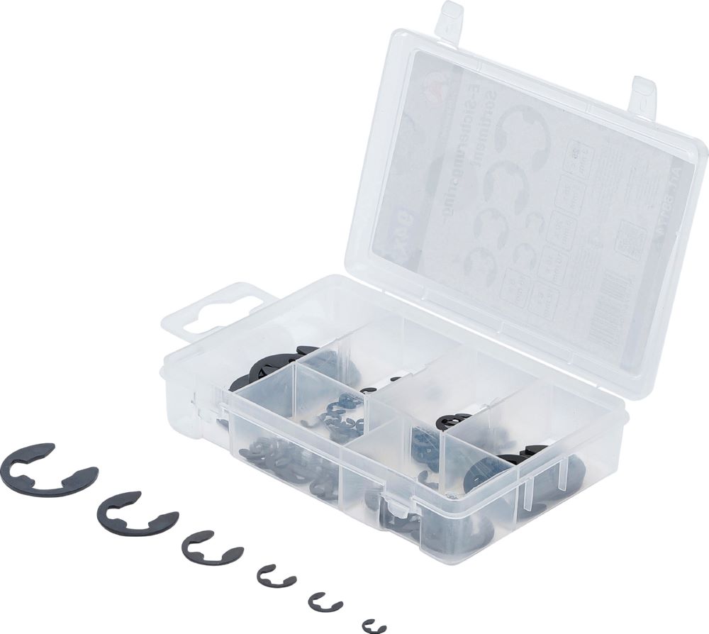 Produktbild BGS Diy E-Sicherungsring Sortiment 3 - 15 mm 94 teilig