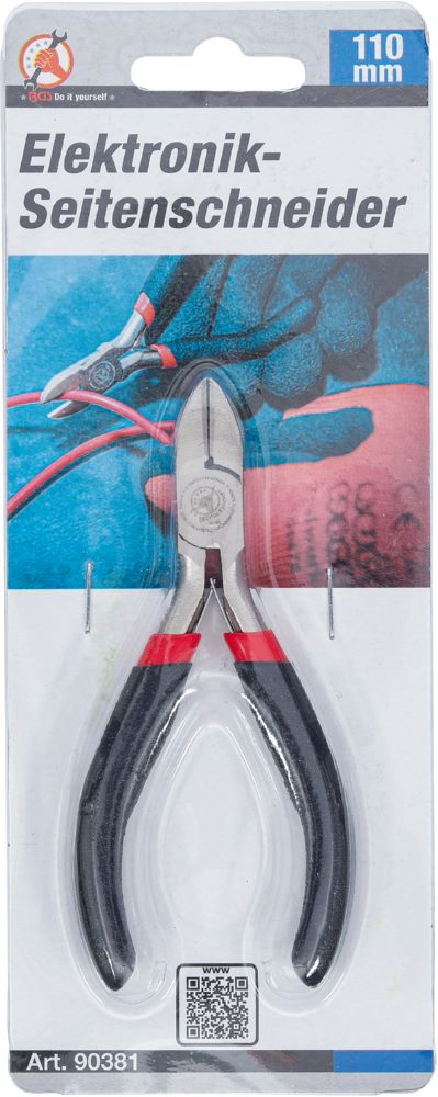 Produktbild BGS Diy Elektronik Seitenschneider mit Feder 110 mm bild 5