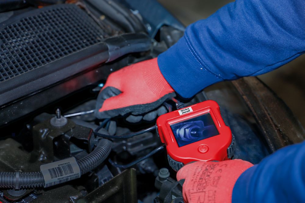 Produktbild Endoskop Farbkamera mit TFT-Monitor Kamerakopf Durchmesser 5,5 mm bild 2