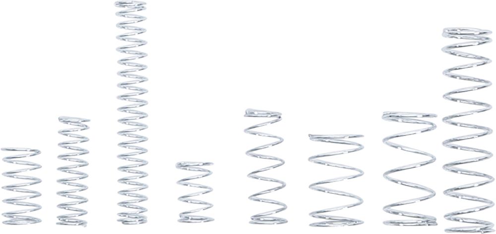 Produktbild Federn Sortiment Druckfedern 246 teilig bild 2