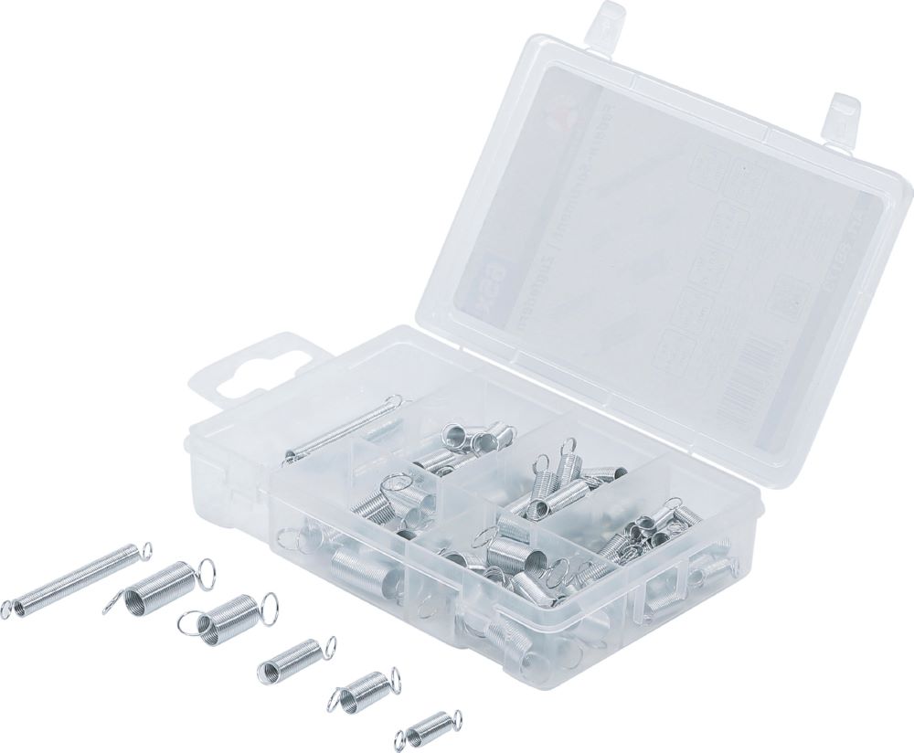 Produktbild BGS Diy Federn Sortiment Zugfedern 65 teilig