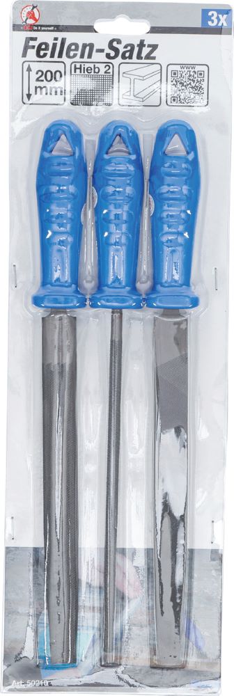 Produktbild BGS Diy Feilen Satz 200 mm 3 teilig bild 3