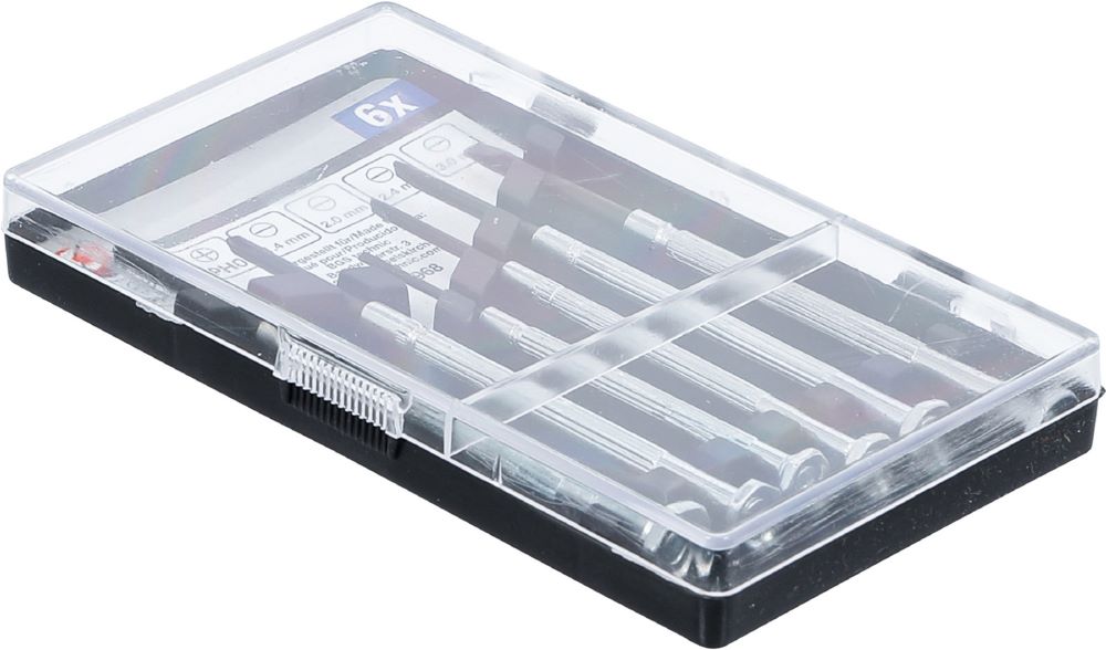 Produktbild BGS Diy Feinmechaniker Schraubendreher Satz 6 teilig Schlitz/Kreuzschlitz bild 3