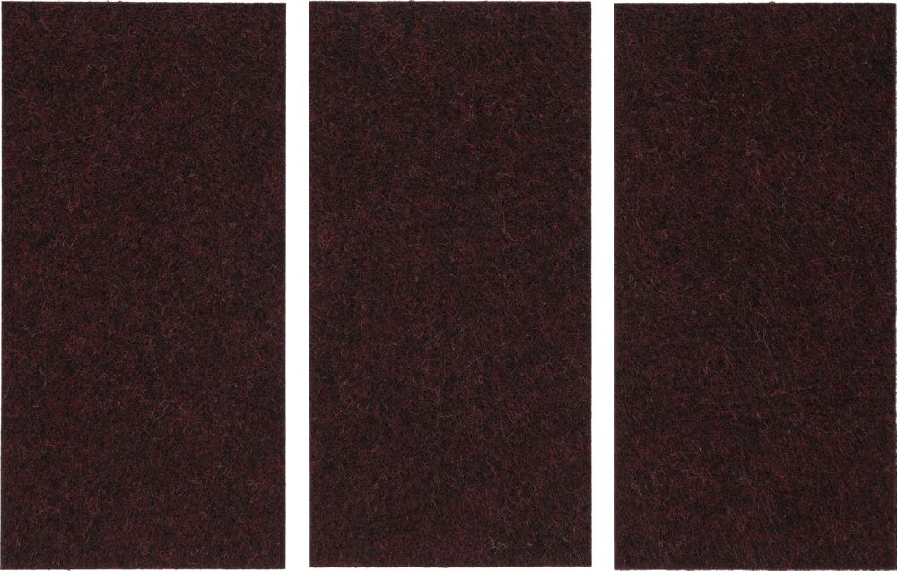 Produktbild Filzgleiter Platten braun 100 x 200 mm 3 teilig bild 2