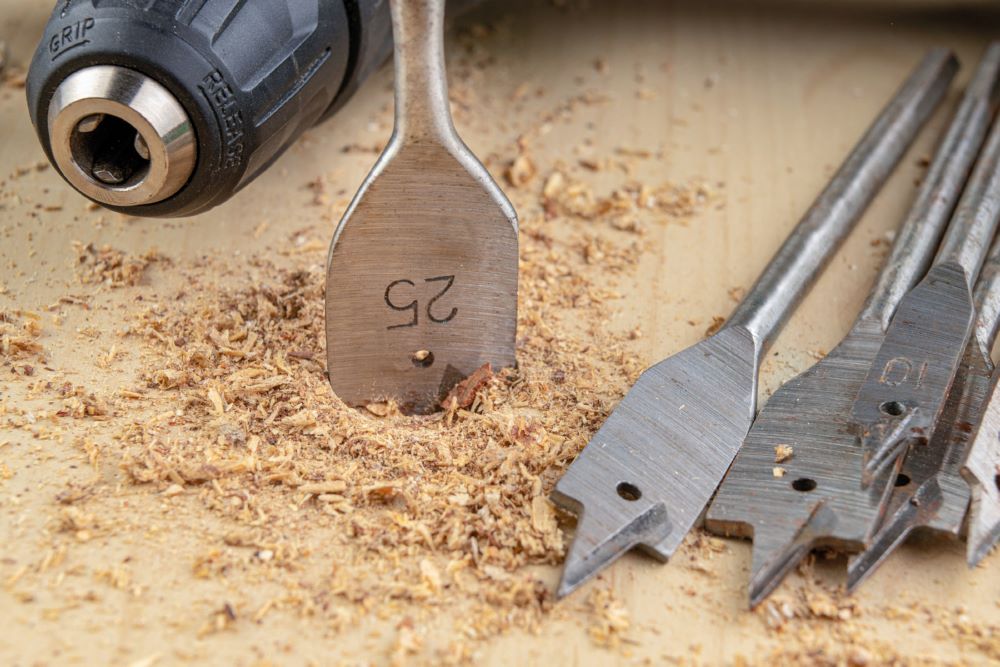 Produktbild Flachfräsbohrer Satz 10 - 25 mm 6 teilig bild 2