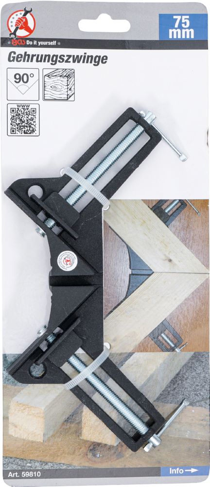 Produktbild BGS Diy Gehrungszwinge Schenkellänge 75 mm bild 3