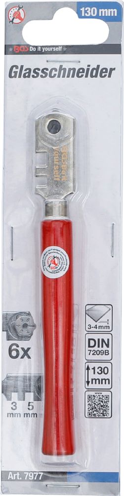 Produktbild Glasschneider für Glasstärke 3 - 4 mm 130 mm bild 5