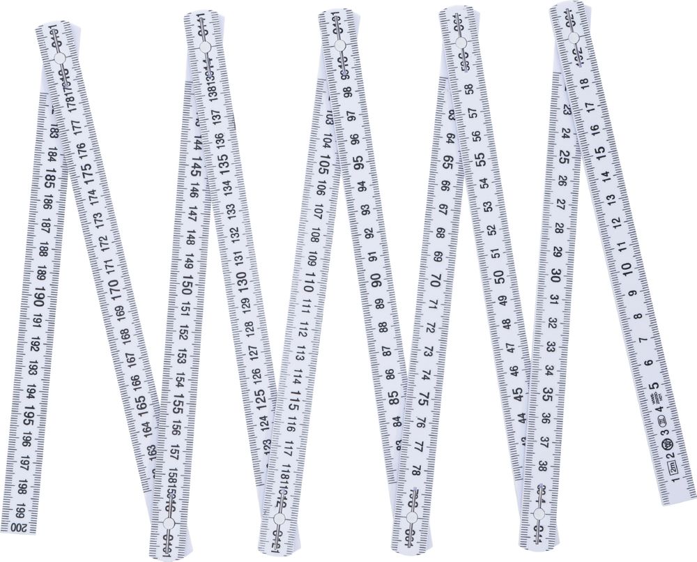 Produktbild BGS Diy Gliedermaßstab 10 Glieder 2 meter bild 2