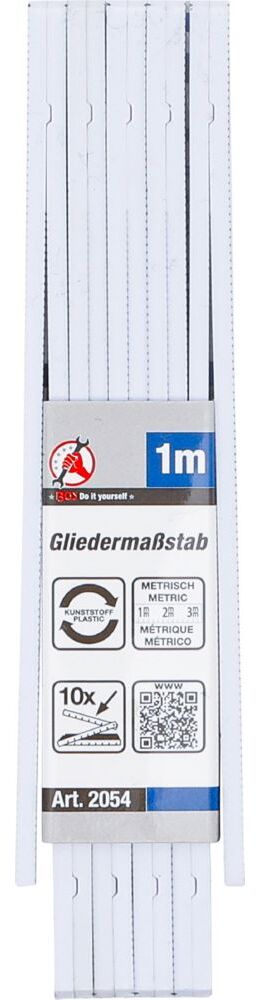 Produktbild BGS Diy Gliedermaßstab 10 Glieder 1 meter bild 4