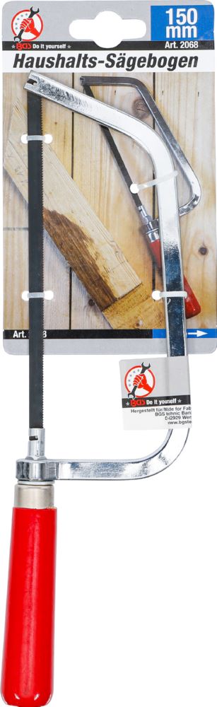 Produktbild Haushalts Sägebogen 150 mm mit Sägeblatt bild 3