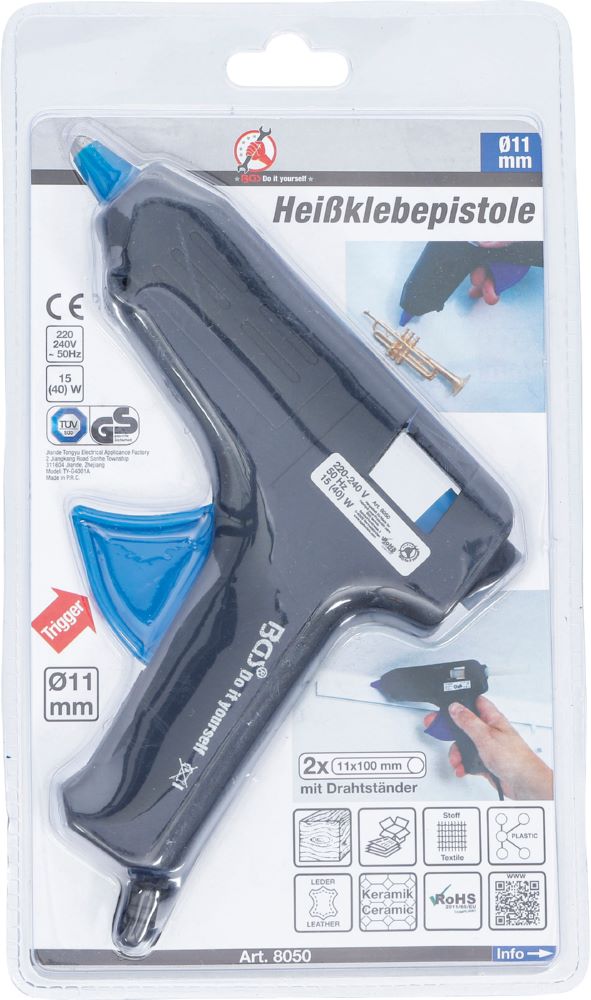 Produktbild BGS Diy Heißklebepistole Klebestick Durchmesser 11 mm 15 W bild 4