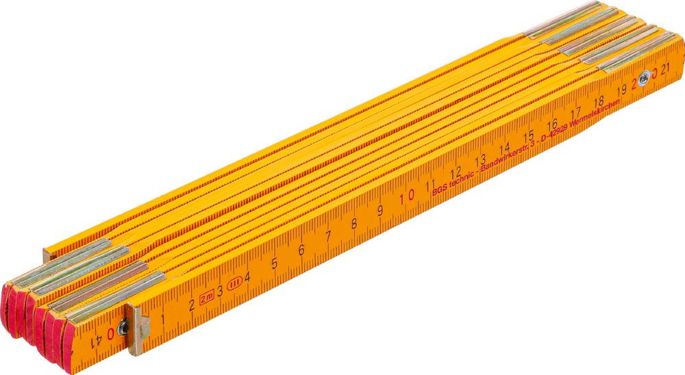 Produktbild BGS Diy Holz Gliedermaßstab 2 meter