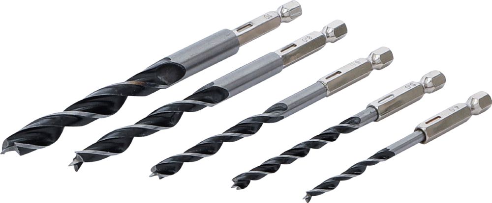 Produktbild BGS Diy Holzbohrer Satz 4 - 10 mm Sechskantantrieb 5 teilig