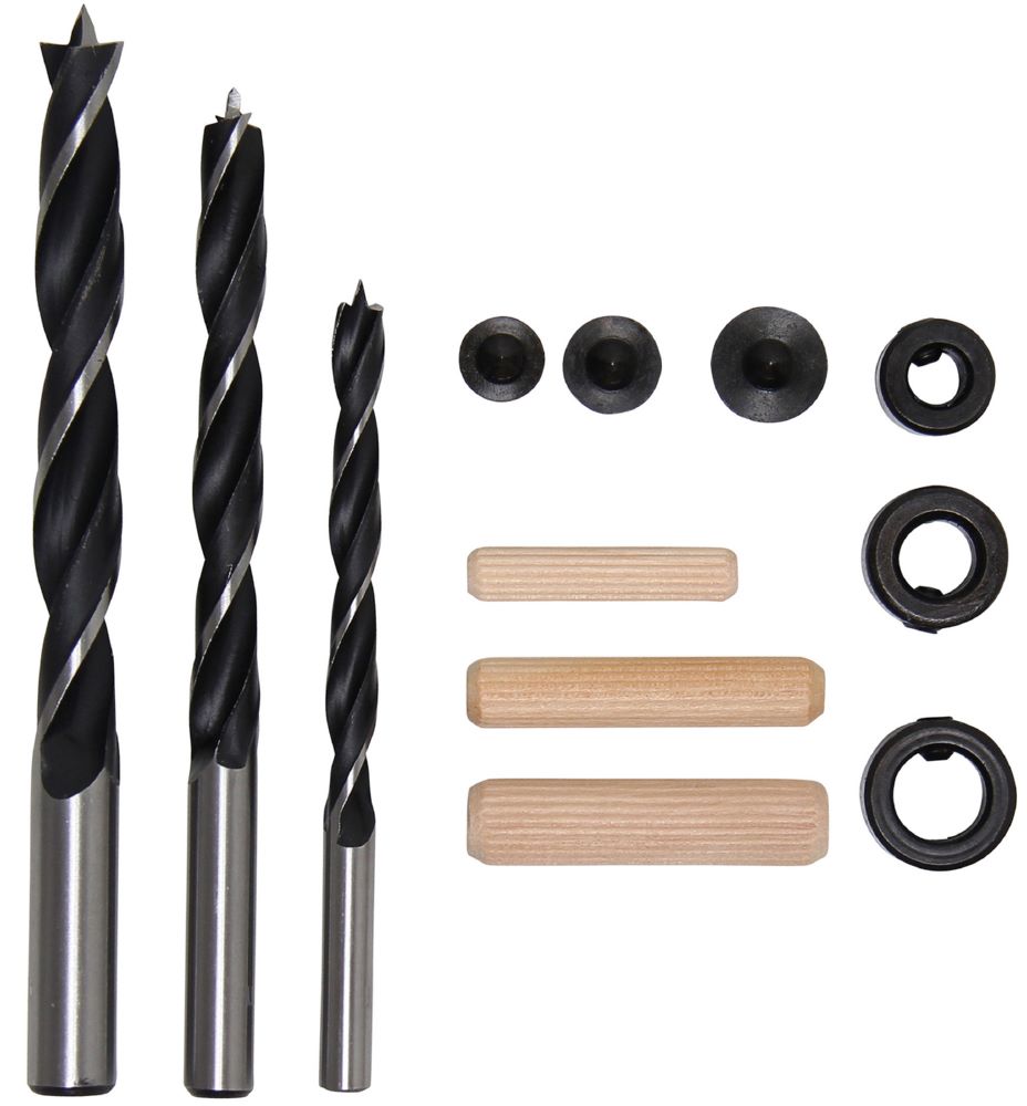 Produktbild BGS Diy Holzdübel Bohrer Satz 6 - 10 mm 43 teilig