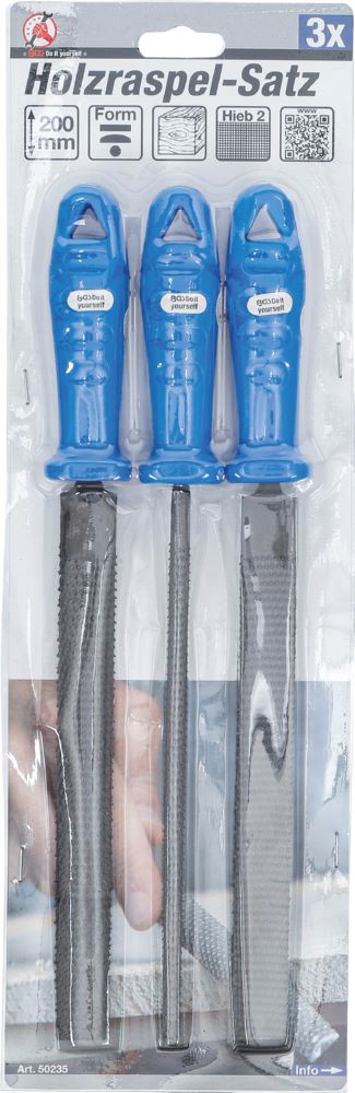 Produktbild BGS Diy Holzraspel Satz 200 mm 3 teile bild 3