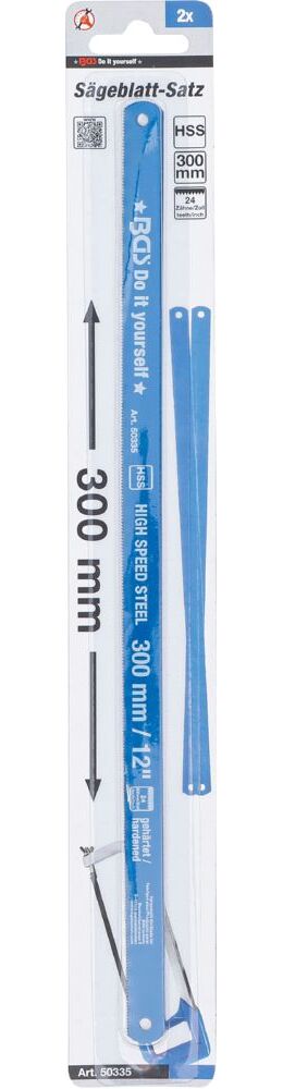 Produktbild HSS Metall Sägeblatt Satz 13 x 300 mm 2 teilig bild 3