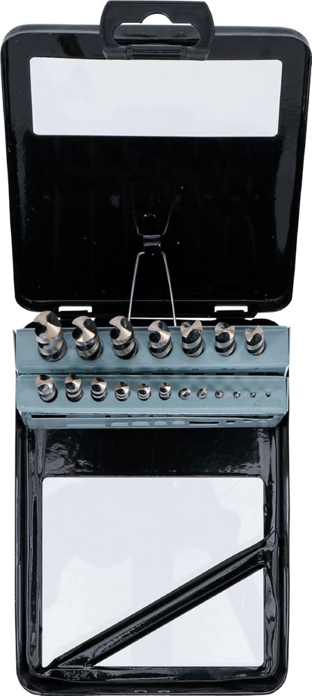 Produktbild BGS Diy HSS Spiralbohrer Satz 1 - 10 mm 19 teilig in Metallkassette bild 4