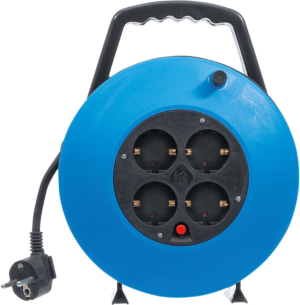 Produktbild Kabelbox 10 meter 3 x 1,5 mm² 4 Steckdosen IP 20 3000 W bild 2