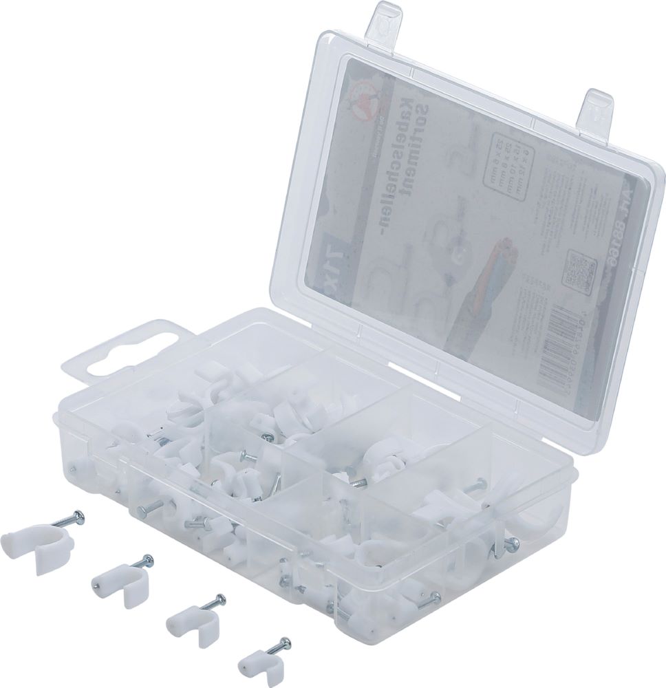 Produktbild BGS Diy Kabelschellen Sortiment 71 teilig