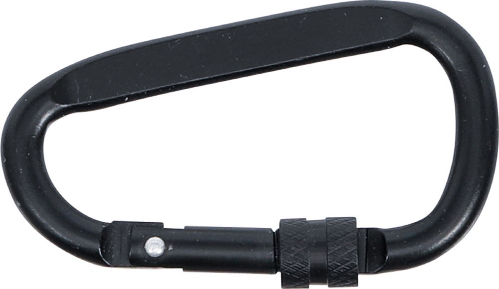 Produktbild Karabinerhaken D-Form mit Schraubsicherung bild 4