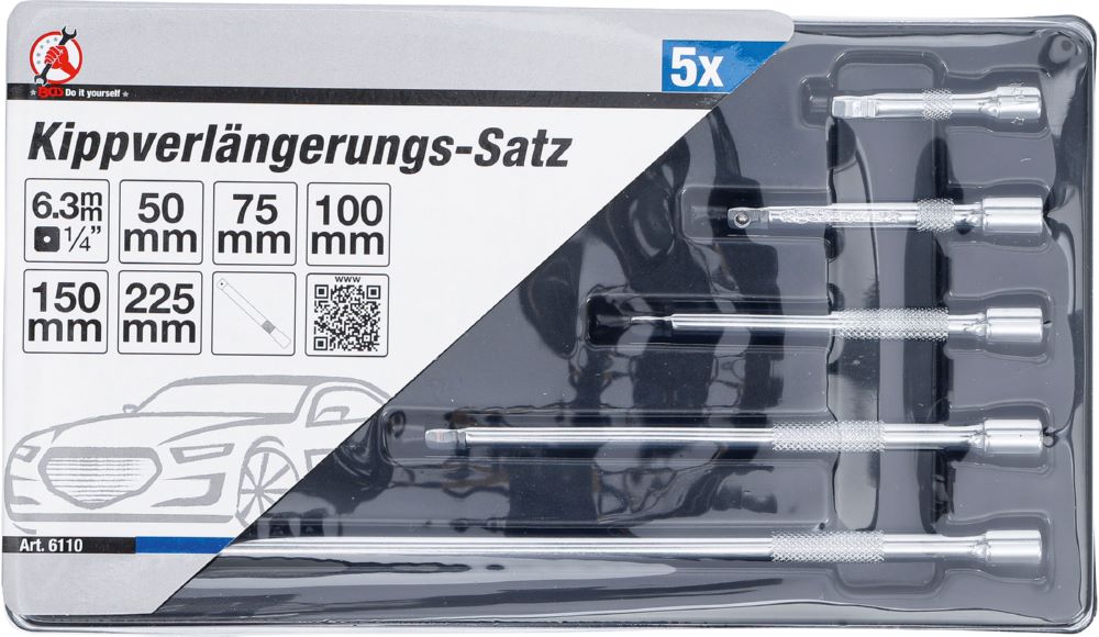 Produktbild Kippverlängerungs Satz 6,3 mm 1/4 Zoll 5 teilig bild 4