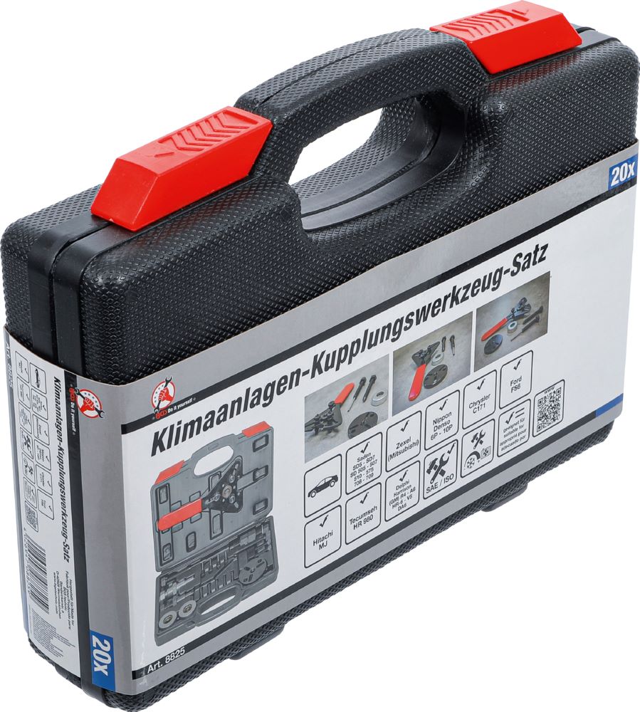 Produktbild BGS Diy Klimaanlagen Kupplungswerkzeug Satz 20 teilig bild 8