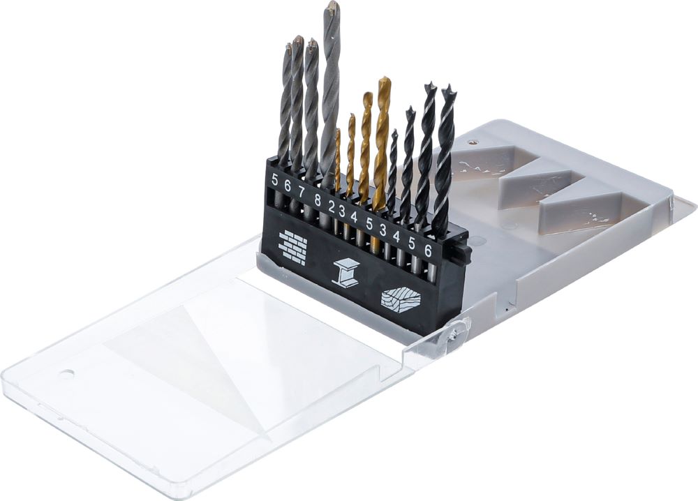 Produktbild Kombi Bohrer Satz 2 - 8 mm 12 teilig bild 3