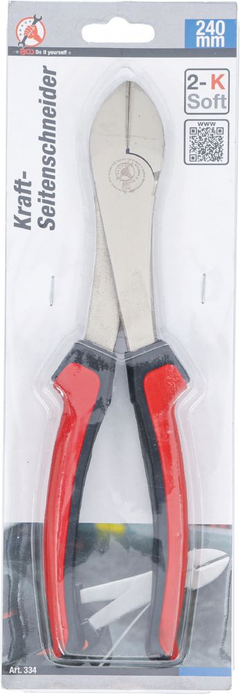 Produktbild BGS Diy Kraft Seitenschneider 240 mm Rot bild 4