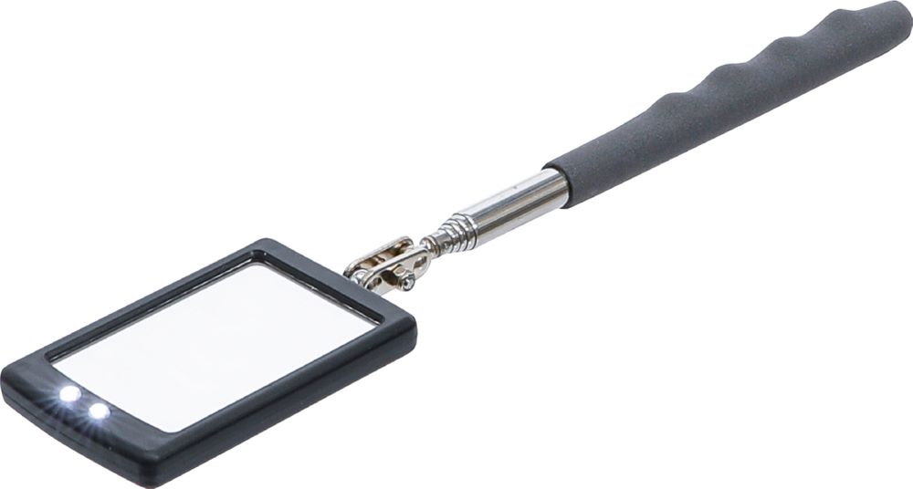 Produktbild BGS Diy LED Teleskop Inspektionsspiegel 290 - 876 mm bild 2