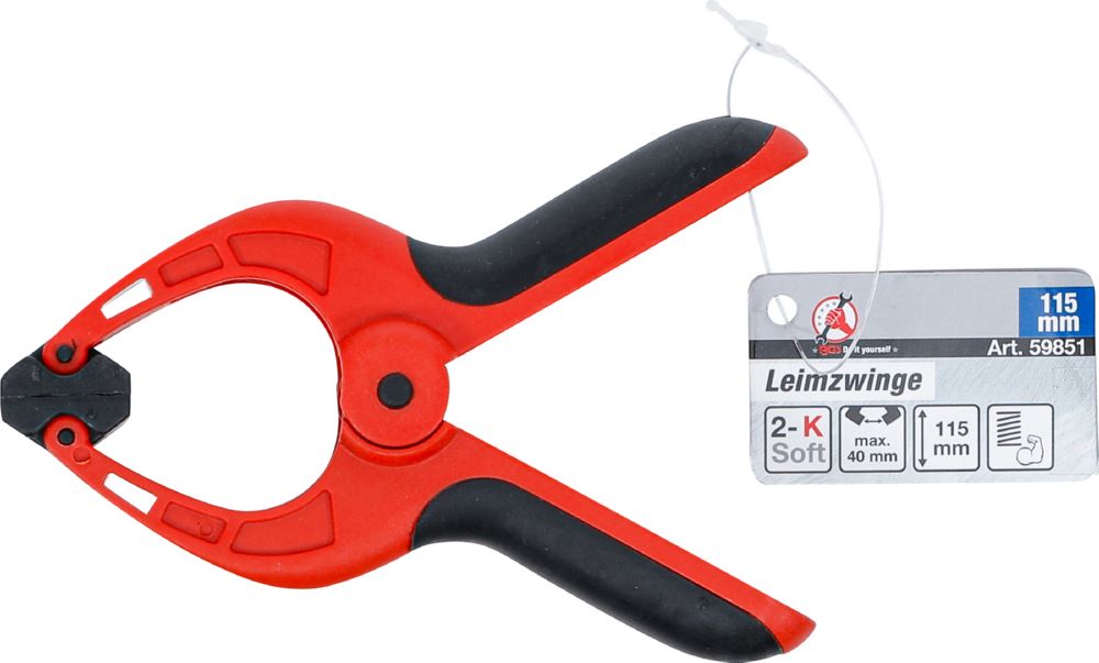 Produktbild BGS Diy Leimzwinge Nylon 115 mm bild 4