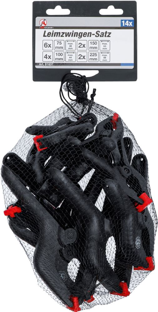 Produktbild BGS Diy Leimzwingen Satz 14 teilig bild 4
