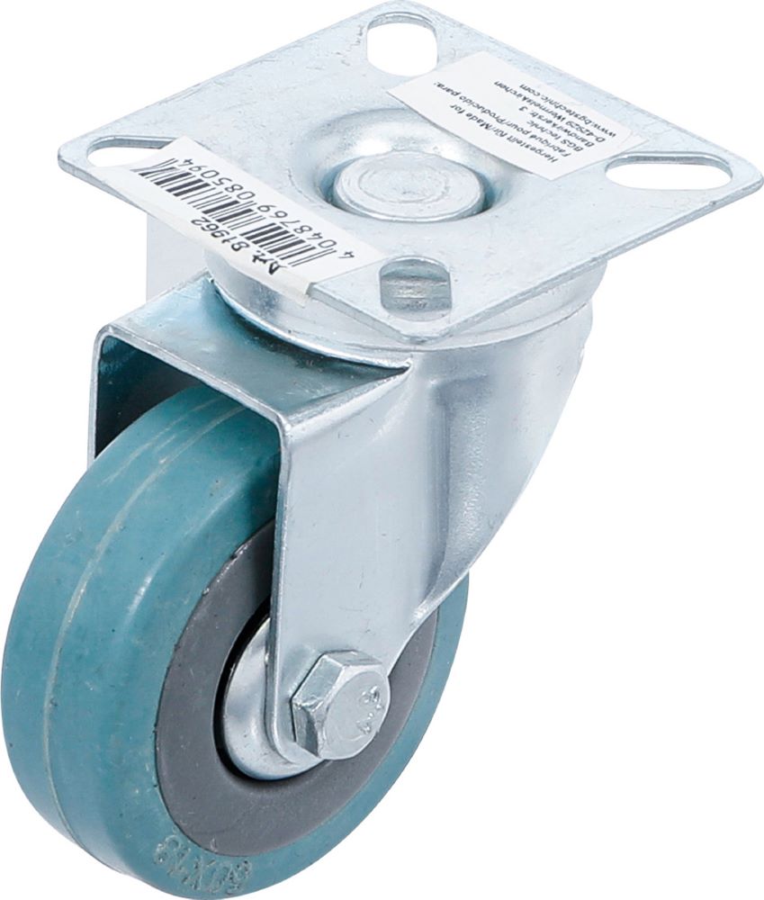 Produktbild BGS Diy Lenkrolle Gummi mit Anschraubsockel Durchmesser 50 mm