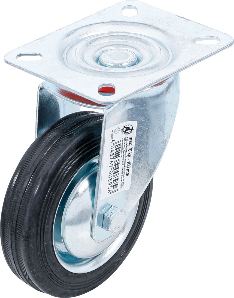 Produktbild BGS Diy Lenkrolle mit Anschraubsockel Durchmesser 100 mm