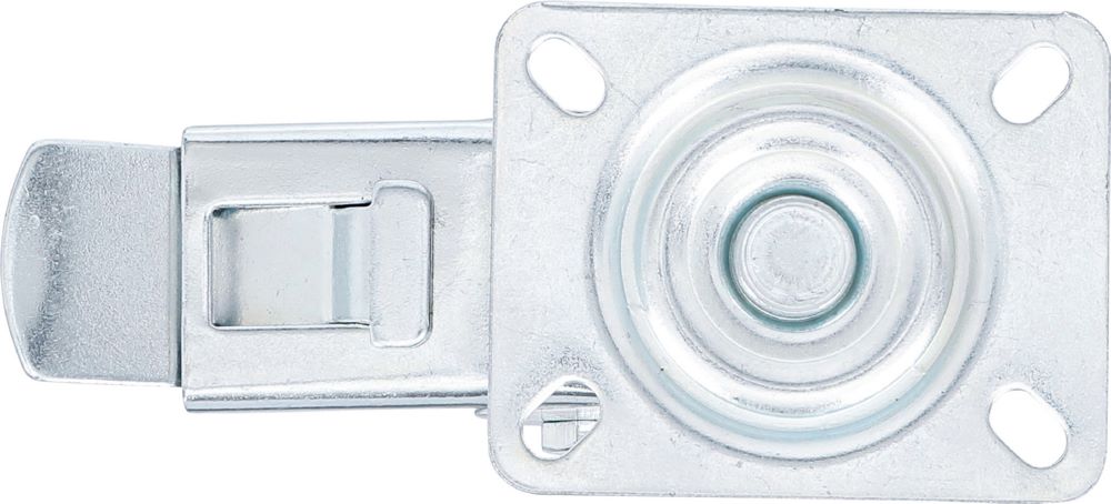 Produktbild BGS Diy Lenkrolle mit Bremse mit Anschraubsockel Durchmesser 100 mm bild 3