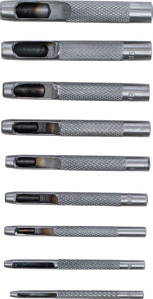 Produktbild Locheisen Satz 2,5 - 10 mm 9 teilig bild 2
