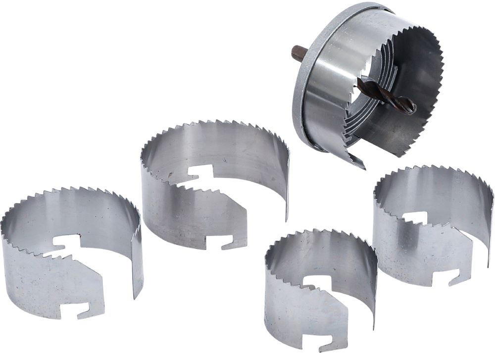 Produktbild BGS Diy Lochsägen Satz Durchmesser 60 - 95 mm Tiefe 35 mm 5 teilig