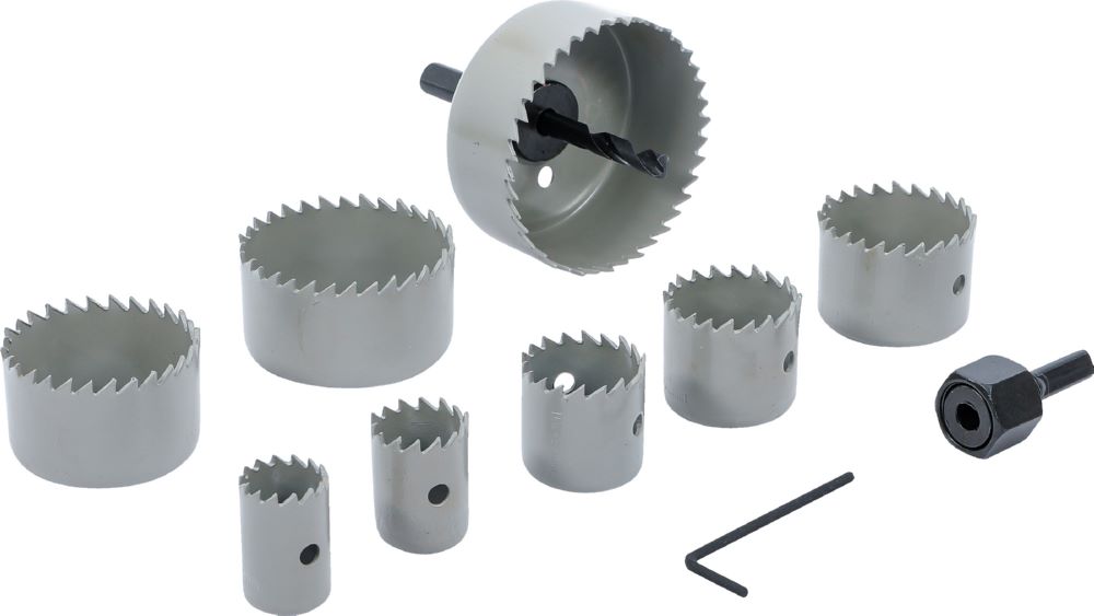 Produktbild BGS Diy Lochsägen Satz Durchmesser 19 - 64 mm Tiefe 24 mm 11 teilig