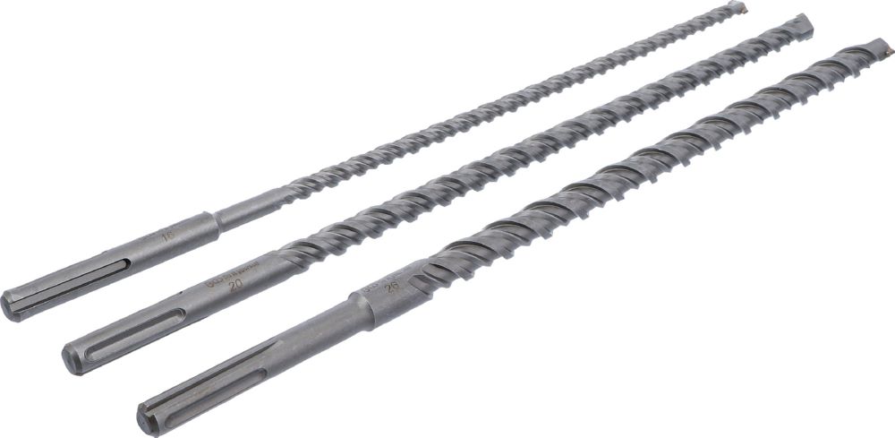 Produktbild Mauer Durchbruch Bohrer Satz SDS-MAX-Schaft 16 / 20 / 26 mm 3 teilig bild 2