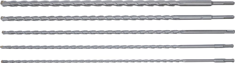 Produktbild Mauer Durchbruch Bohrer Satz SDS-Schaft 8 - 20 mm 5 teilig bild 2