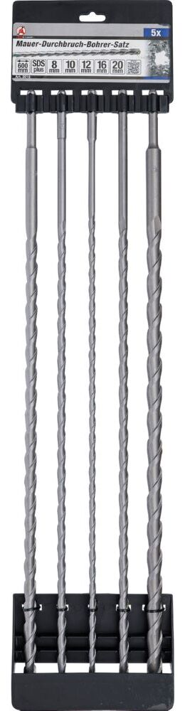 Produktbild Mauer Durchbruch Bohrer Satz SDS-Schaft 8 - 20 mm 5 teilig bild 3
