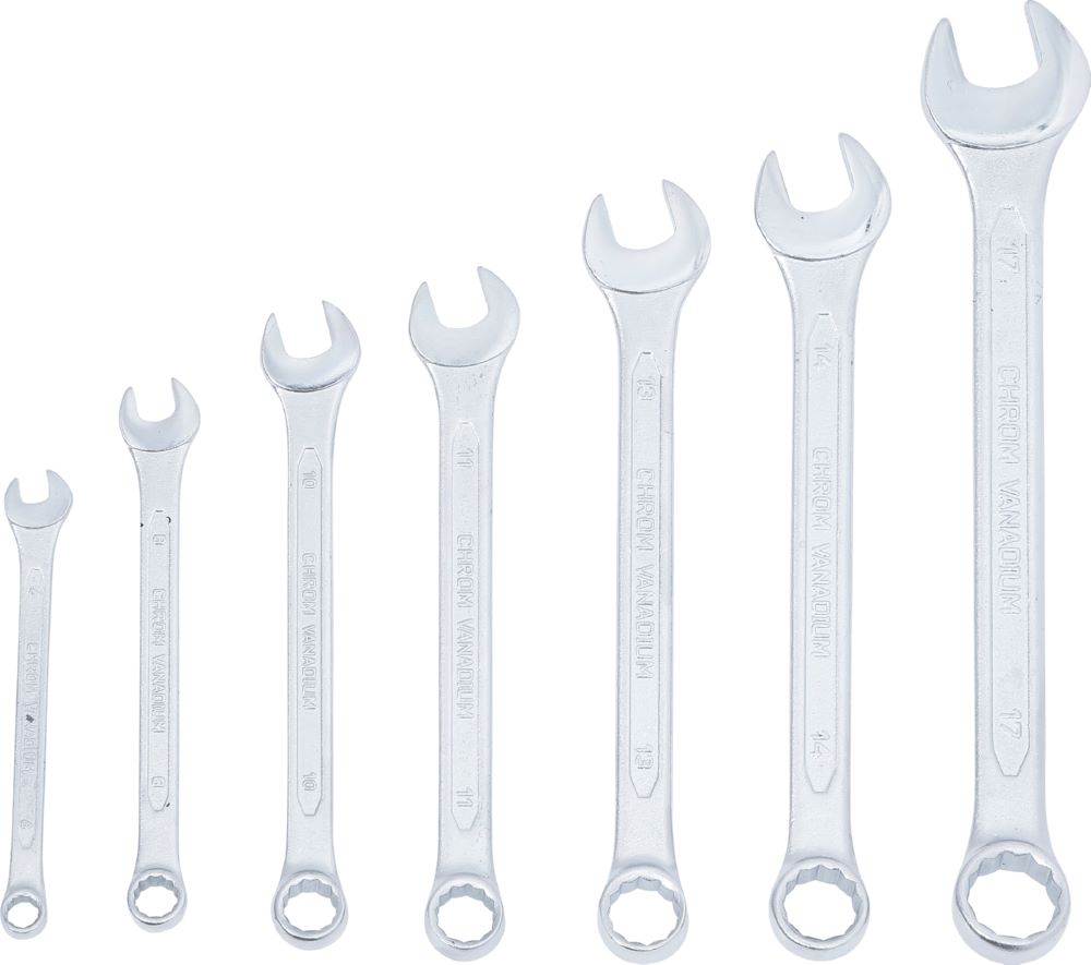 Produktbild BGS Diy Maul Ringschlüssel Satz 6 - 17 mm 7 teilig bild 3