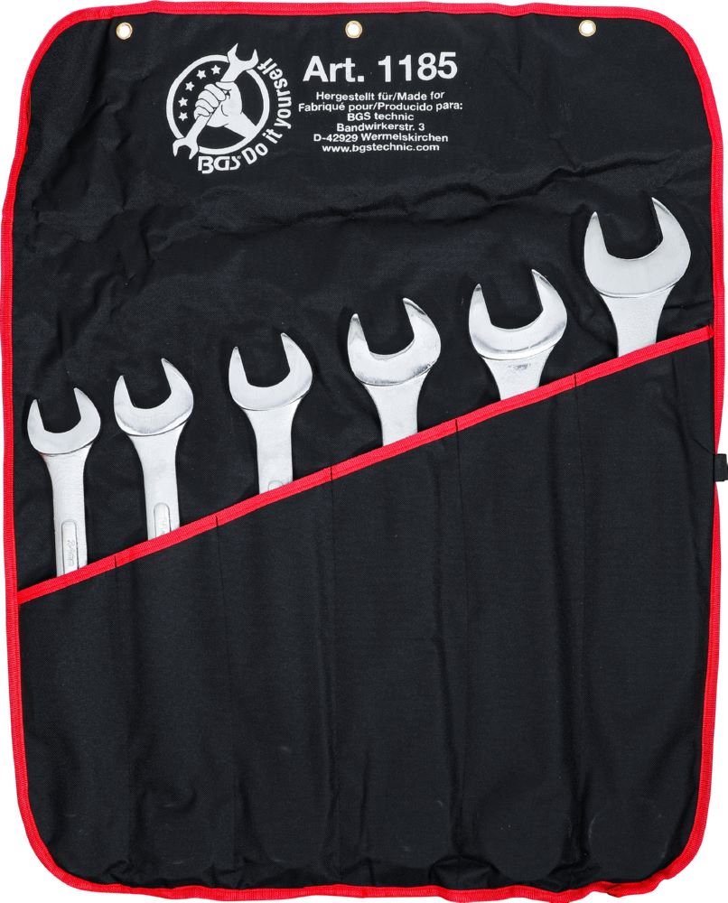 Produktbild BGS Diy Maul Ringschlüssel Satz 34 - 50 mm 6 teilig bild 7